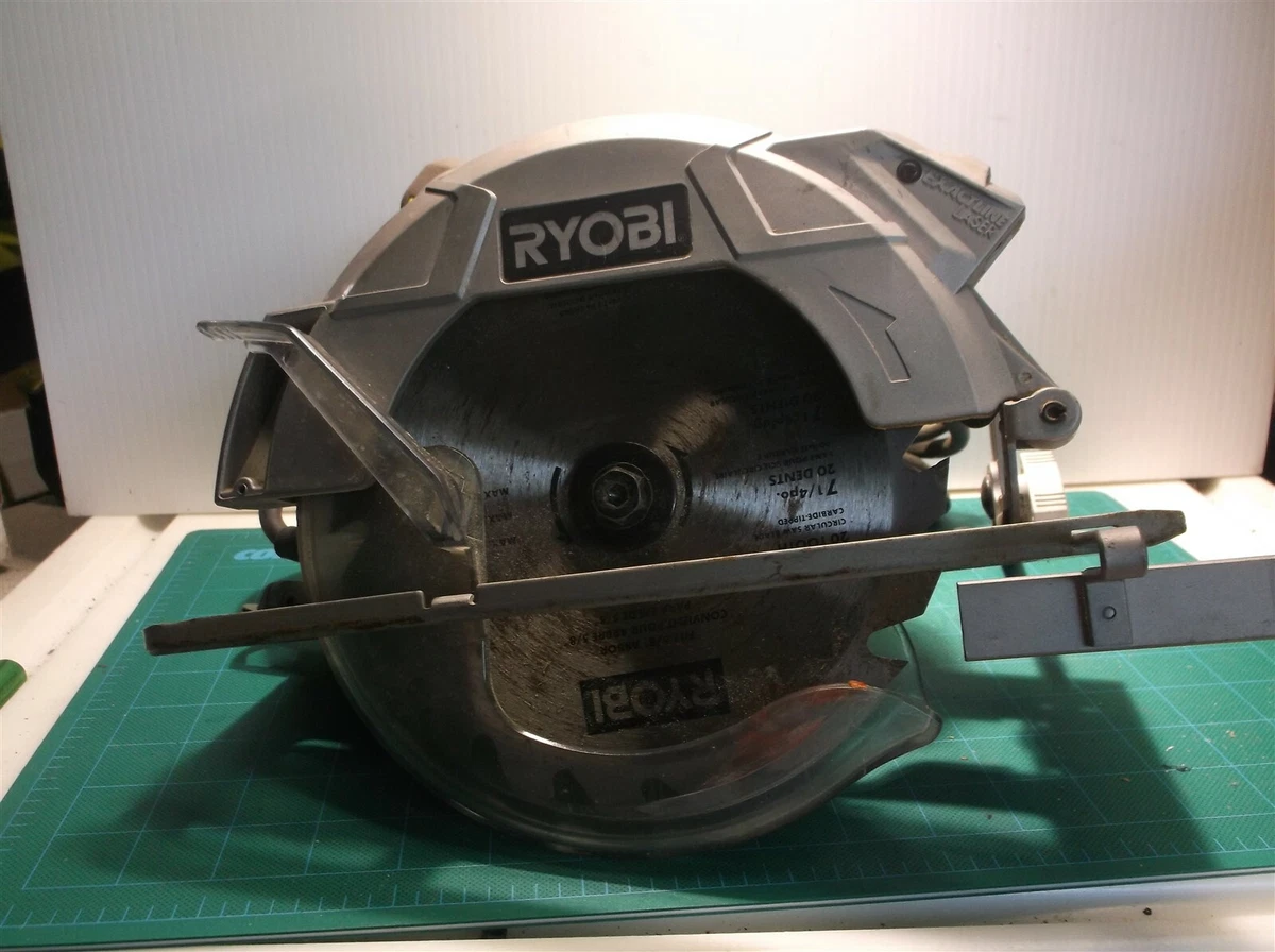 Ryobi 7 1 4 in Circular Saw With Laser Double Insulated CSB144LZ cs18374n678343