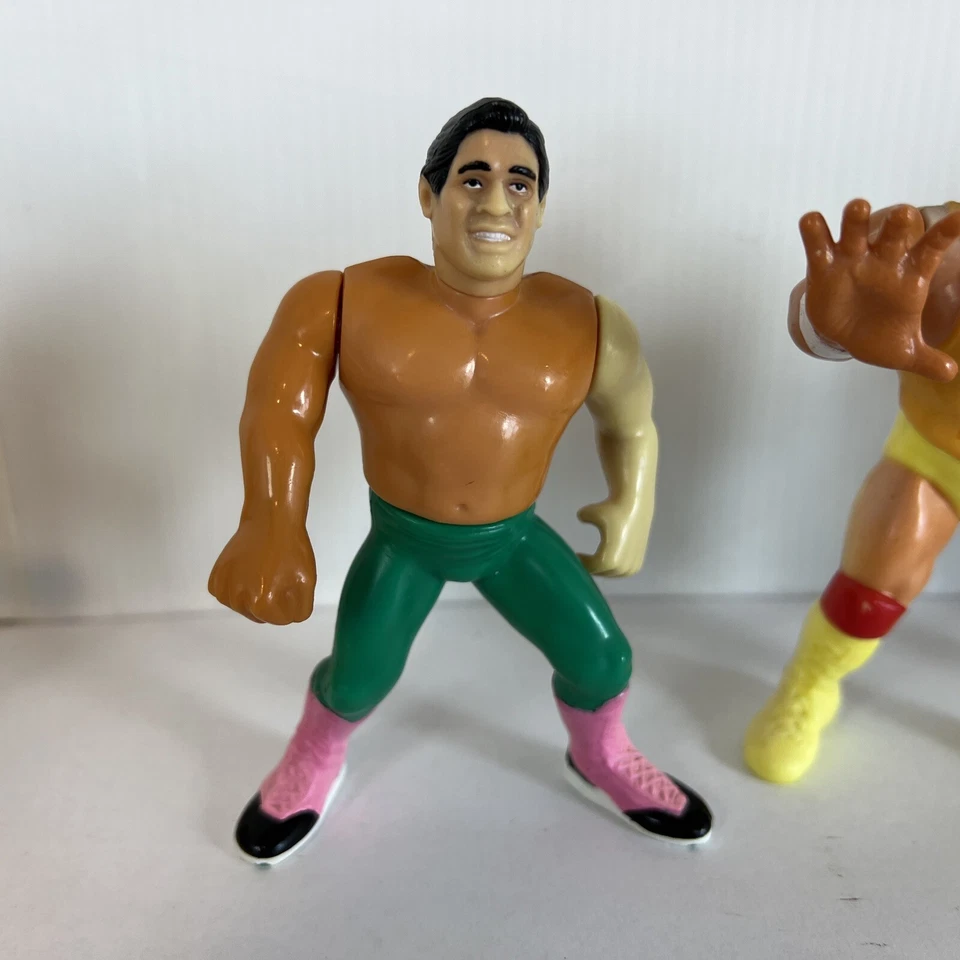 Лот 90-х WWF Hasbro борьба Халк Хоган Рик грубый Джейк змея El Matador винтажный - Изображение 2 из 4