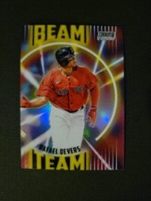 Rafael Devers Beam Team  2022 Topps Stadium Club CHROME #18 Boston Red Sox A17