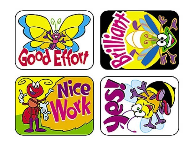 TREND 100 Large Cute Bugs Applause reward stickers Teacher/Parent