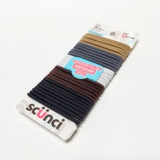 Scunci No Damage Hair Ties Elastic Ponytail 32 Pcs Neutral Ponytailers Medium