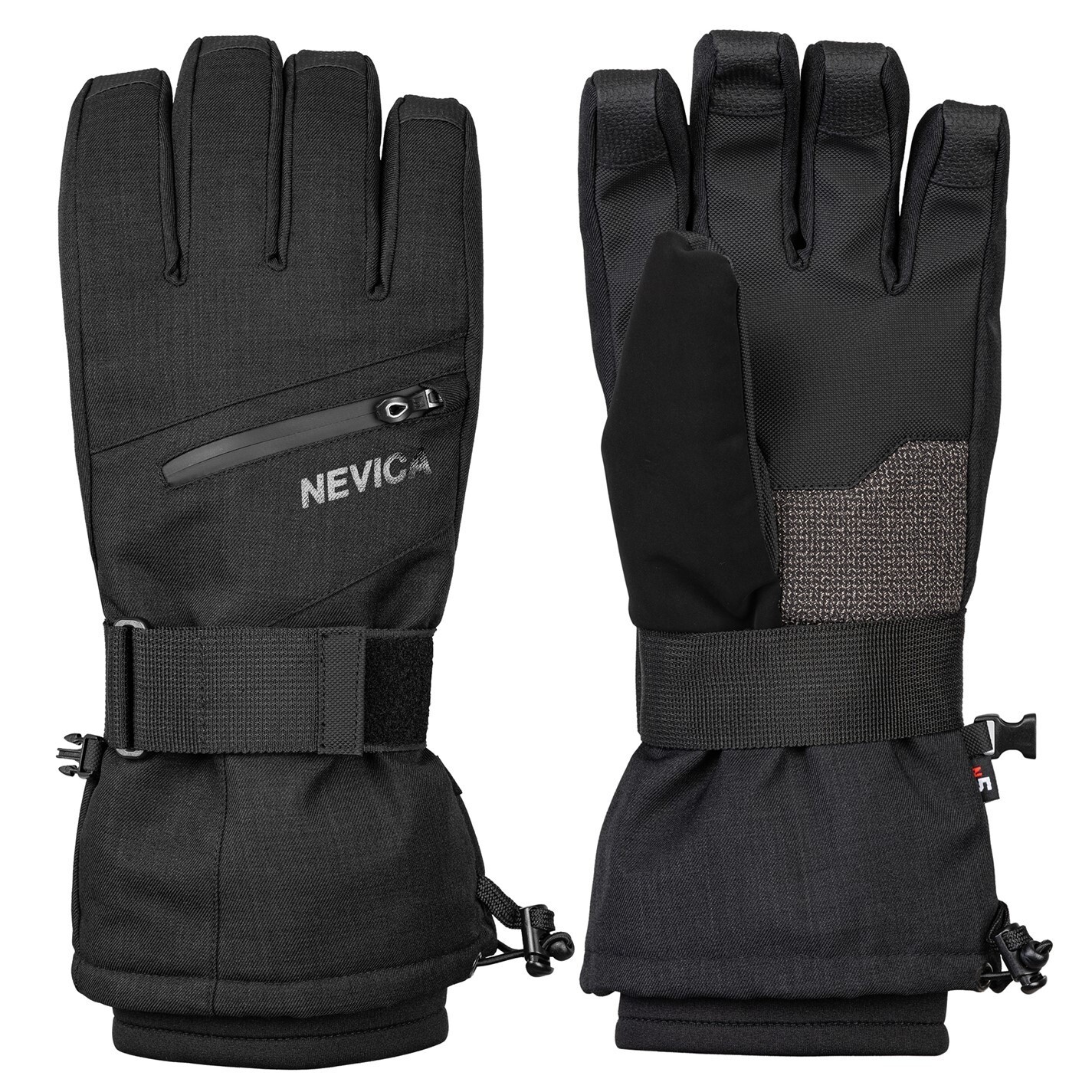 Nevica Mens Sportswear Zipped Pocket Davos Ski Glove Sizes from S to