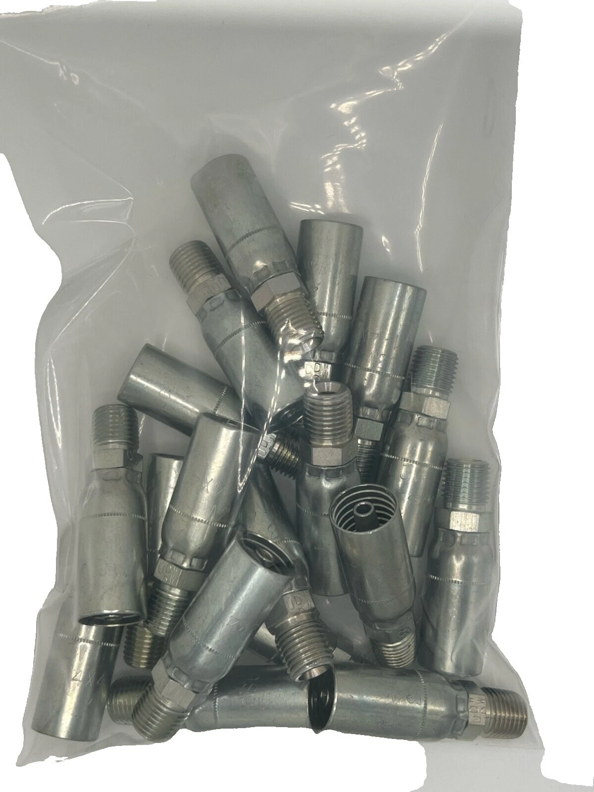 Rizado de acero inoxidable y Accesorios de manguera