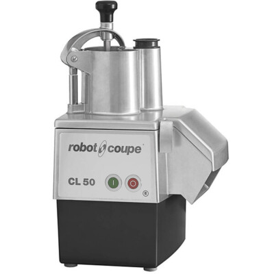 Robot Coupe CL50E NODISC Continuous Feed Vegetable Cutter / Food Processor, 1...