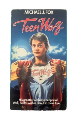 Teen Wolf VHS Cassette VG- 1992 Goodtimes Original Vintage