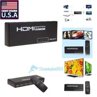 5 In 1 Out 1080p Hdmi Switcher Selector Splitter+remote For Hdtv Ps4 Cable Usa on sale 5 In 1 Out 1080p Hdmi Switcher Selector Splitter+remote For Hdtv Ps4 Cable Usa on sale