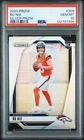 2024 Panini Prizm Bo Nix #309 Silver Short Print Rookie PSA 10