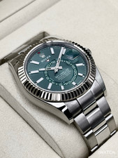 2025 Rolex Sky-Dweller 42mm 336934 Stainless Steel Oyster Green Dial 6