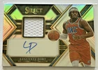 Luguentz Dort Auto Memorabilia Silver Prizm #/199 2022-23 Panini Select #AM-LDR