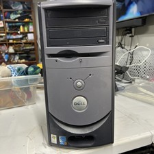 VINTAGE DELL DIMENSION 3000 Pentium 4 2.8 GHz 512 MB no HDD BOOT TO bios