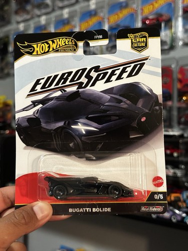 2025 Hot Wheels Premium Car Culture EURO SPEED Bugatti Bolide 0/5 Chase Car
