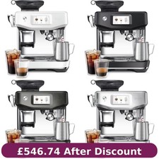 Sage The Barista Touch Impress Cold Brew SES882 Coffee Machine Silver/Black*