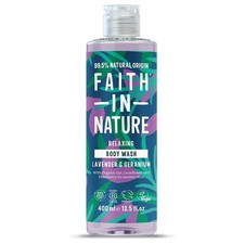 Faith in Nature Lavender & Geranium Body Wash 400ml - 4 Pack