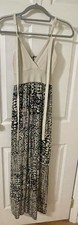 Jealous Tomato Dress Women’s Small Maxi Casual Boho Spaghetti Straps - Neck Tie