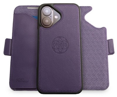 Dreem For IPhone 17 Case Wallet, Revolutionary Phone Stand, Purple