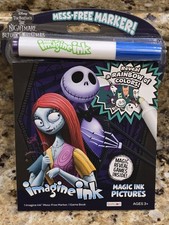 Nightmare Before Xmas ACTIVITY Book Mess Free Kids Magic Reveal Games NEW
