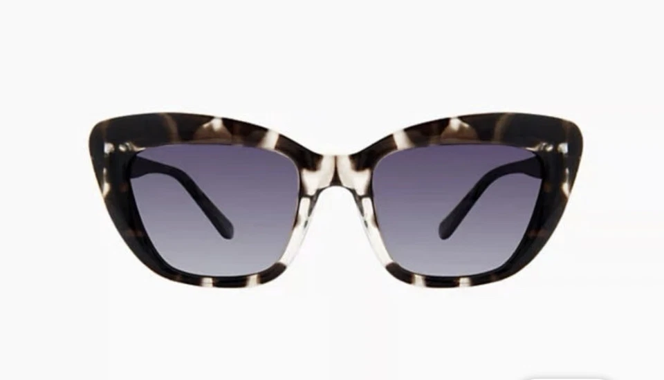 NUEVAS gafas de sol de ojo de gato LILLY PULITZER de tortuga negra NWT Foto 2 de 4