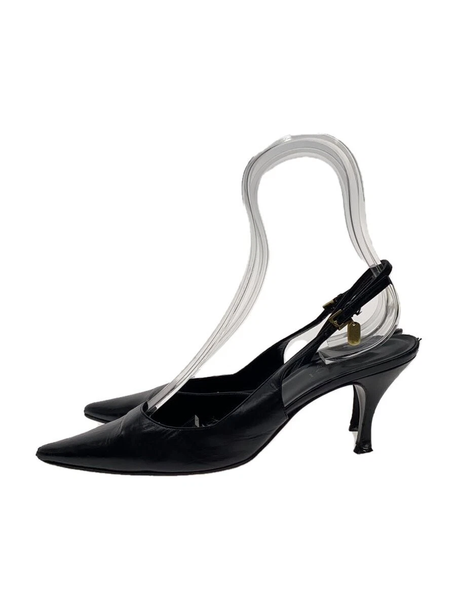 Escarpins Gucci 36 talons cuir noir 7