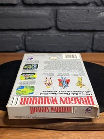 Dragon Warrior ll (2) | Nintendo NES | Complete in Box CIB with Manual and Map