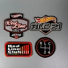 Hot Wheels Red Line Club Patches 2019, 2021, 2023, 2024 - Unused - Free Shipping