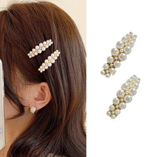 2 Pcs Mini Hair Barrettes for Women,Decoration Barrettes for Fine Thin Thick Hai