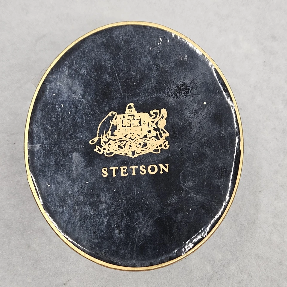 复古 Stetson 微型帽子带盒 Fedora 销售员样品 — 第 3/4 张图片
