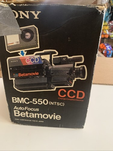 Sony Betamovie CCD BMC-550 Videokamera Camcorder mit Handbuch - Einschalten - ungetestet - Bild 13 von 13