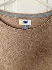 Old Navy Men’s Tan Crewneck Long Sleeve Pullover Stretch Sweater — photo 2