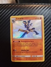 Pokémon TCG Lucario SV22/SV94 Hidden Fates Shiny Vault Holo Rare on eBay