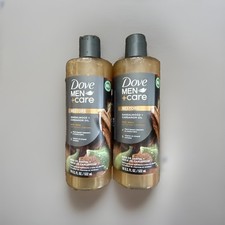 2 Dove Men Care Restoring Liquid Body Wash for Men Sandalwood Cardamom Oil, 18oz