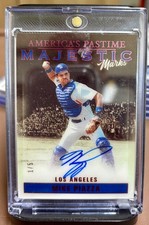 023 Panini America's Pastime MIKE PIAZZA Majestic Marks AUTO 1/5