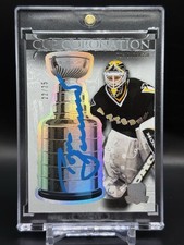 2023-24 UD The Cup Tom Barrasso Cup Coronation Auto /25 #CR-TB