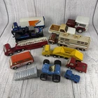 Vtg 12 pcs Tonka & Buddy L Trucks & More Coca Cola - John Deere Horses - Lot #3