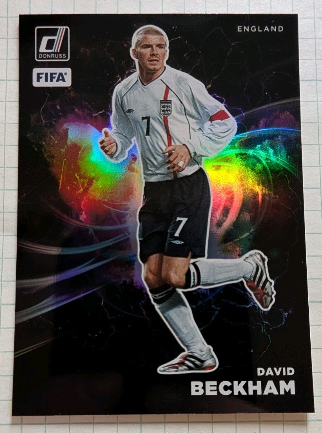 2022-23 Donruss FIFA David Beckham Night Moves SSP Case Hit #24 Panini 