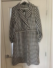 Vera Moda Black And White Dress Size 14