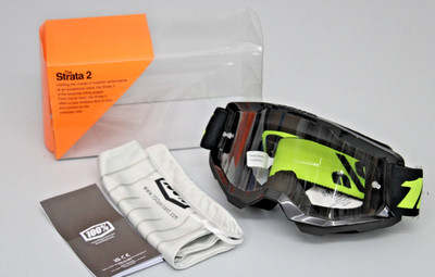 100% Crossbrille Strata Gen. 2 Sonnenfinsternis   Klar, beschlagfrei 50027-00022