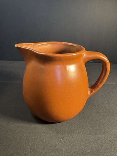 Brown Vase Water Pitcher Pottery Glazed