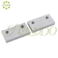 Vise Jaws for 6" Mill Vise - 1 Set - 6" 3" 1" Soft Jaws Aluminum Machinable