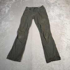 Kuhl Pants Boys Youth Large Green Hiking Fishing Travel Outdoors Renegade