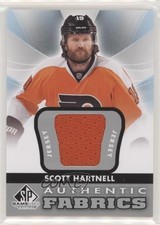 2012-13 SP Game Used Edition Authentic Fabrics Scott Hartnell #AF-SH 0a4