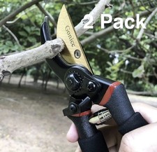 Gonicc 8" Professional Secateurs - 2 Pack for UK Custom, hand shears,pruning