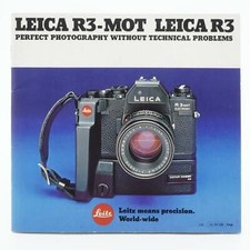 Leica R3, R3-MOT, and R System Brochure