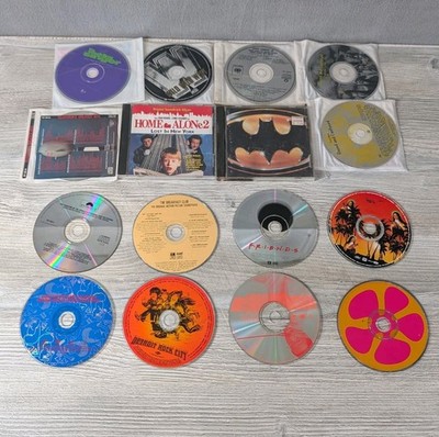 90s Movie TV Soundtrack CD Lot Batman Friends Dazed Confused Home Alone 2 Hits
