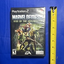 ⭐️MARVEL NEMESIS~Rise Of The Imperfects Sony PS2 2005 Authentic W/ Manual