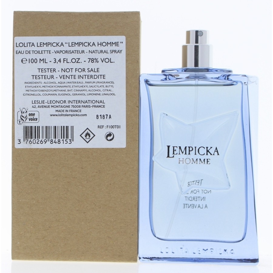 Lolita Lempicka Men's Lempicka EDT Spray 3.33 oz (Tester) Fragrances