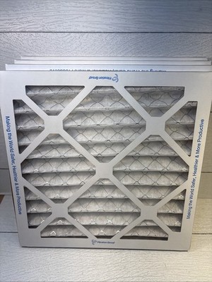 Aerostar 12x12x1 MERV-8 Air Filter Pleated for Home HVAC AC Furnace - 4pack