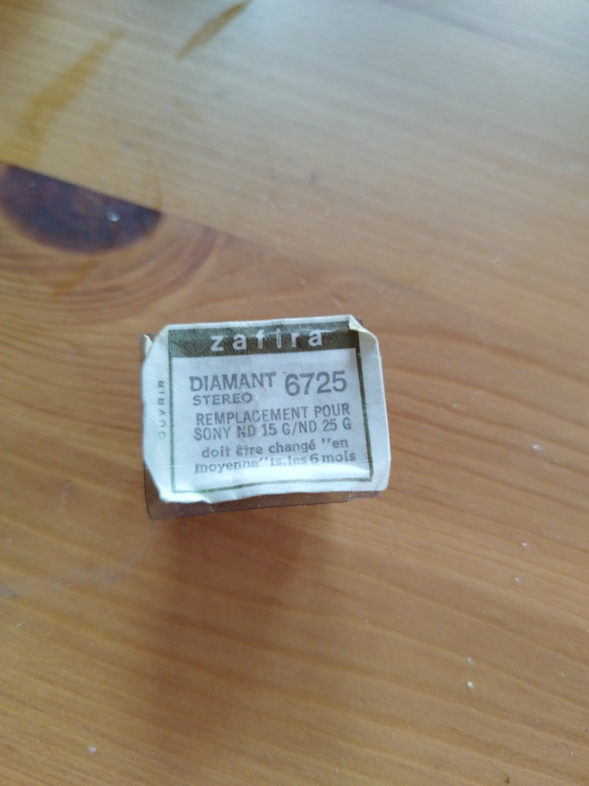 (20) Diamant pour SONY ND 15 G/ ND 25 G (Zafira 6725) Envoi Rapide Suivi Offert