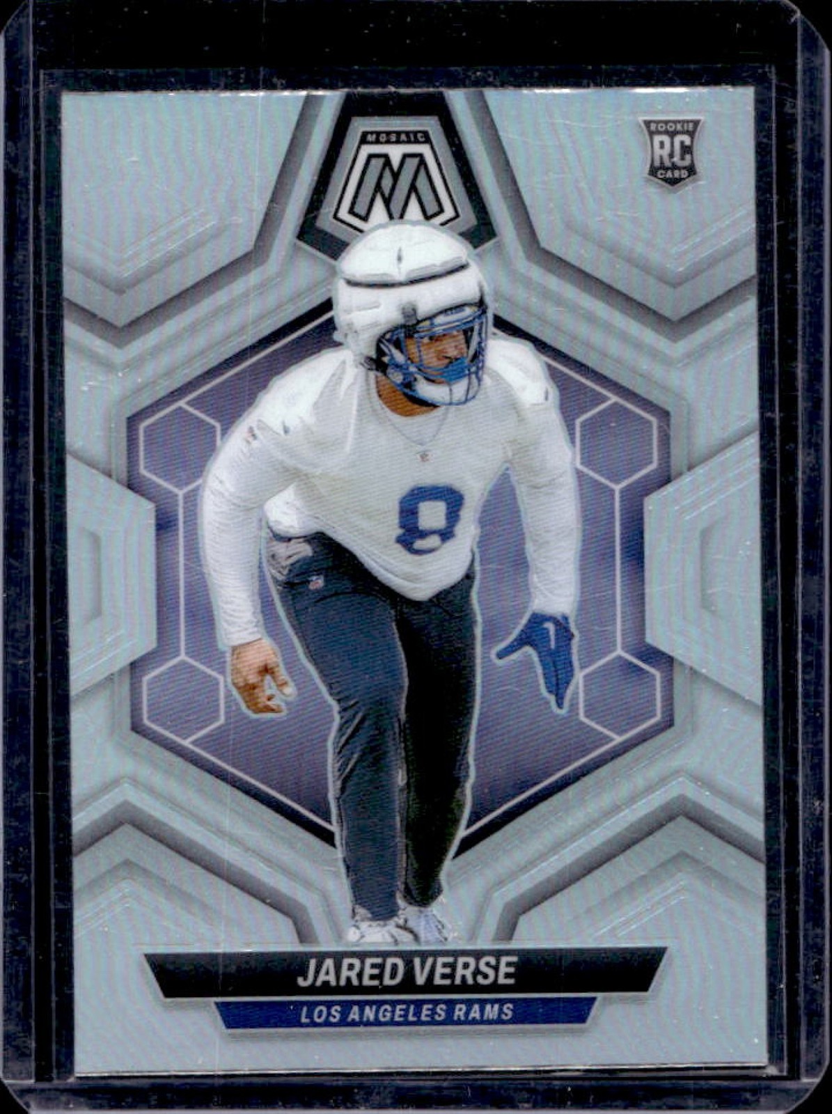 2024 Mosaic Jared Verse RC Silver Prizm Rookie #319 Rams