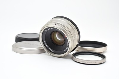Top Mint w/Caps] Contax Carl Zeiss Planar T* 35mm f/2 Lens for G1