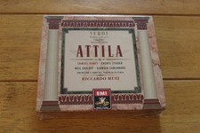 Verdi Attila Riccardo Muti CD 2 Disc Box Set EMI Opera 1990 NEW Sealed Ramey